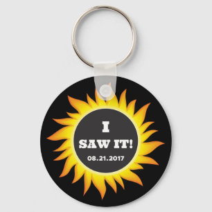Total Solar Eclipse - 08.21.2017 Key Ring