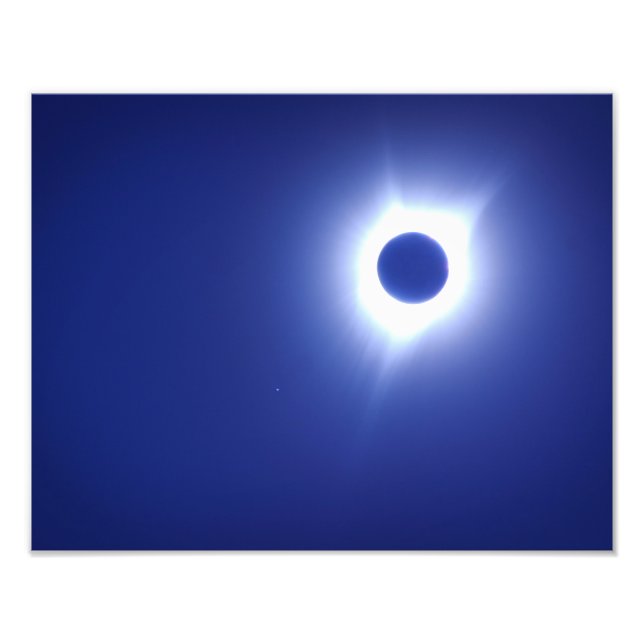 Total Solar Eclipse 2017, Oregon Photo Print (Front)