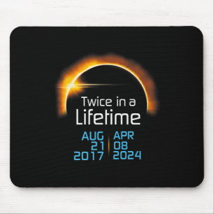 Total Solar Eclipse 2024 2017 Totality Twice In A Mouse Pad