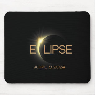 Total Solar Eclipse 2024 America Mouse Pad