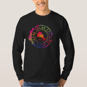 Total Solar Eclipse 2024 Canada Ontario Kingston T T-Shirt