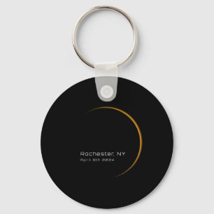 Total Solar Eclipse 2024 Key Ring