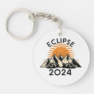 Total Solar Eclipse 2024 Key Ring