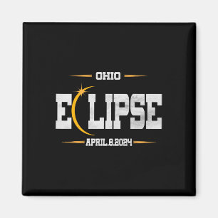 Total Solar Eclipse 2024 Magnet