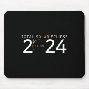 Total Solar Eclipse 2024 North American Tour 40820 Mouse Pad