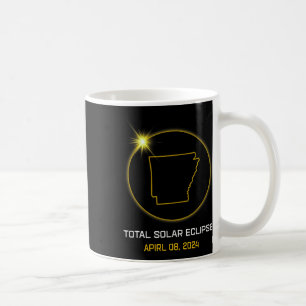 Total Solar Eclipse 2024 The Arkansas Tour Totalit Coffee Mug