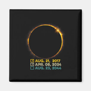 Total Solar Eclipse 2024 Totality Checklist 2017 2 Magnet