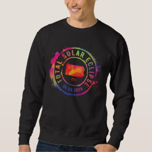 Total Solar Eclipse 2024 USA Pennsylvania Erie Tot Sweatshirt