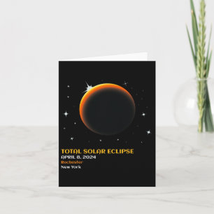 Total Solar Eclipse 2024 V4  Card