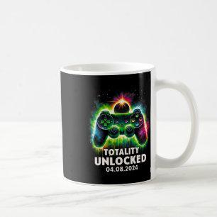 Total Solar Eclipse 2024 Video Game Colourful 1 Coffee Mug