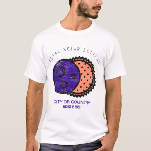 Total Solar Eclipse 2026 Custom T-Shirt