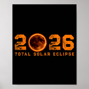 Total Solar Eclipse 2026 Poster