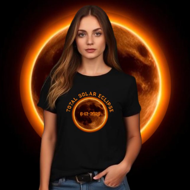 Total Solar Eclipse 2026 T-Shirt (Total Solar Eclipse 2026 T-Shirt woman)