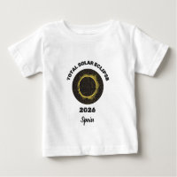 Total Solar Eclipse 2026 Totality Baby T-Shirt