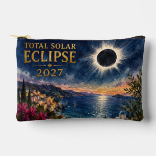 Total Solar Eclipse 2027 Mediterranean Accessory Pouch