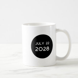 Total Solar Eclipse 2028 New Zealand _1 Coffee Mug