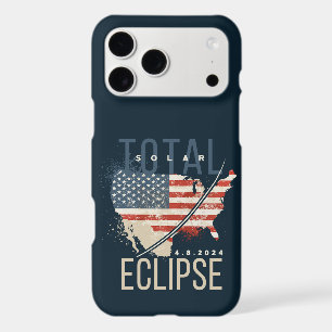 TOTAL SOLAR ECLIPSE 4.8.2023 USA MAP DISTRESSED