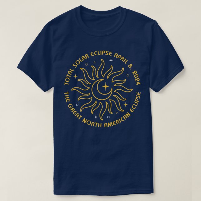 Total Solar Eclipse 4 T-Shirt (Design Front)