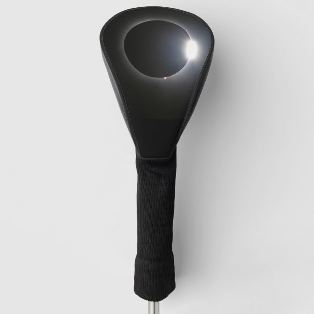Total Solar Eclipse April 8, 2024 Golf Head Cover (Front)