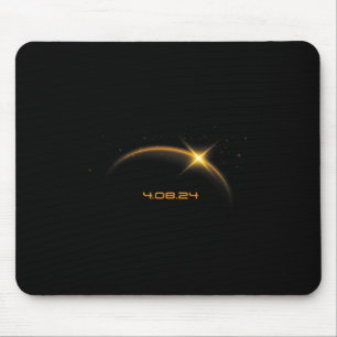 Total Solar Eclipse April 8 2024 Mouse Pad