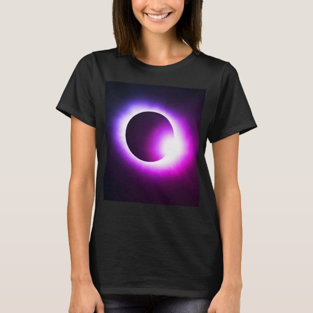 Total solar eclipse April 8, 2024 sun moon  T-Shirt (Front)