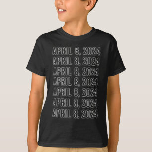 Total Solar Eclipse April 8 2024 Totality 1 T-Shirt