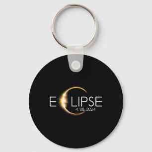 Total Solar Eclipse April 8 2024 Totality Key Ring