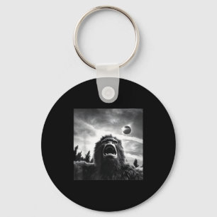 Total Solar Eclipse April 8 Key Ring
