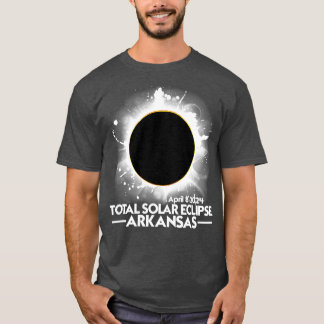 Total Solar Eclipse Arkansas 2024 America Eclipse  T-Shirt