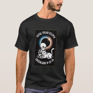 Total Solar Eclipse August 12,2026 Greenland Tee