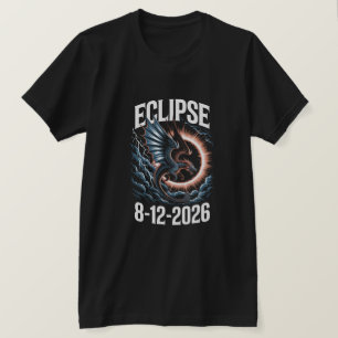 Total Solar Eclipse August 12,2026 Historic Spain T-Shirt