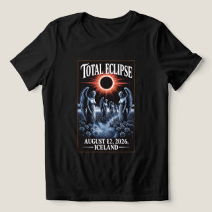 TOTAL SOLAR ECLIPSE AUGUST 12,2026 Tri-Blend SHIRT