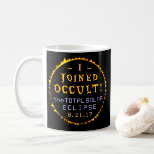 Total Solar Eclipse August 21 2017 Funny Occult Coffee Mug