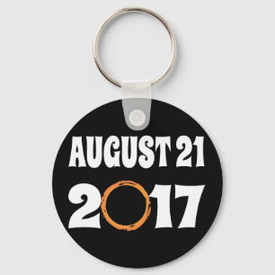 Total Solar Eclipse August 21 2017 Key Ring