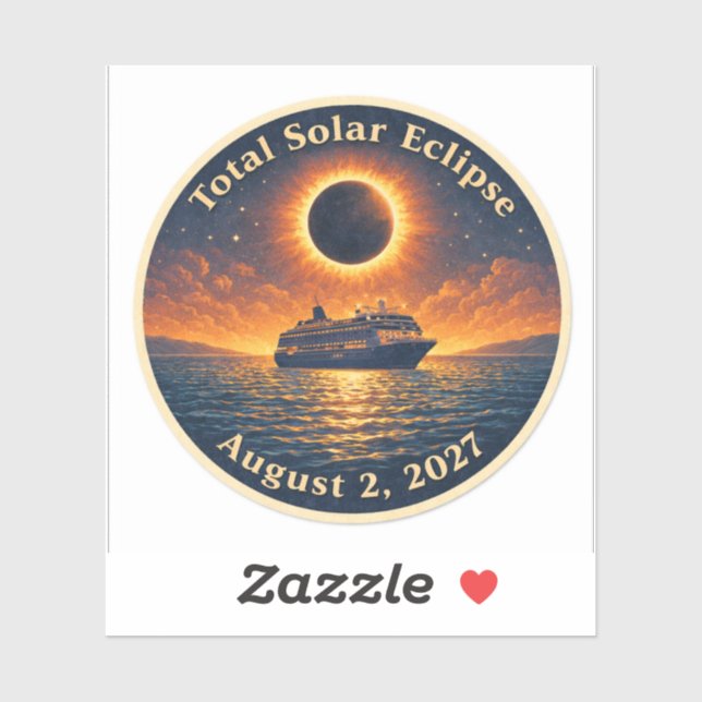Total Solar Eclipse August 2 2027 cruise ship  (Sheet)