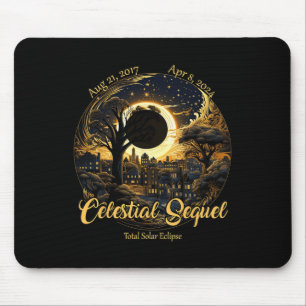 Total Solar Eclipse Celestial Sequel 2017 Totality Mouse Pad