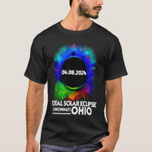 Total Solar Eclipse Cincinnati OHIO April 8 2024 T T-Shirt