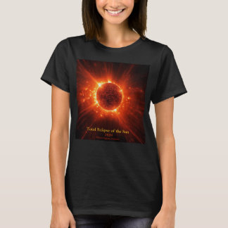 Total Solar Eclipse City Name Year Festival Event T-Shirt