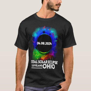 Total Solar Eclipse Cleveland OHIO April 8 2024 To T-Shirt