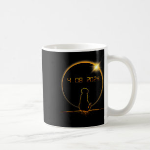 Total Solar Eclipse Dog Coffee Mug