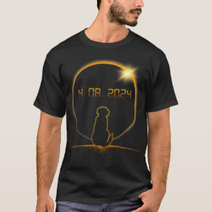 Total Solar Eclipse Dog T-Shirt