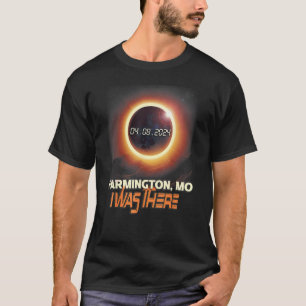Total Solar Eclipse Farmington Missouri MO T-Shirt