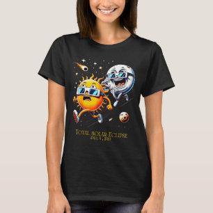 Total Solar Eclipse Glasses Astrology Illustration T-Shirt