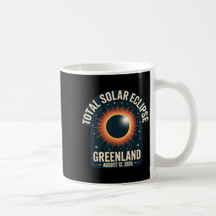 Total Solar Eclipse Greenland August 12 2026 Coffee Mug