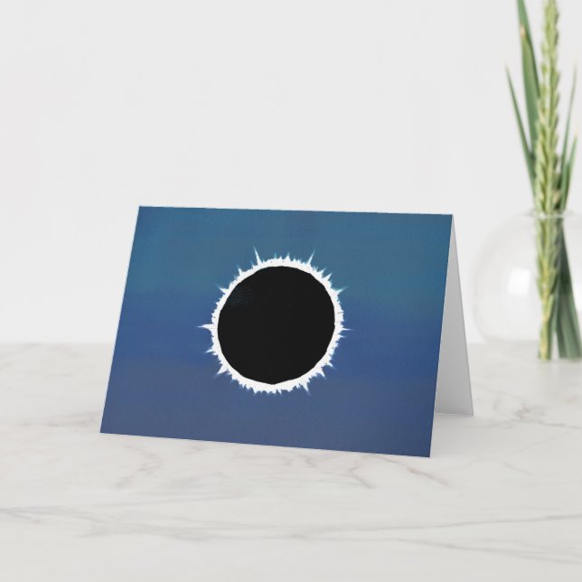 Total Solar Eclipse - Greeting Card (Front)