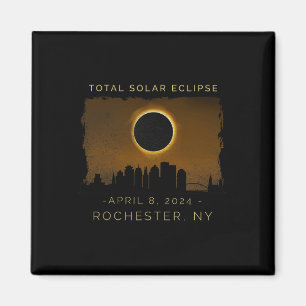 Total Solar Eclipse In Rochester New York Magnet