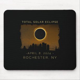 Total Solar Eclipse In Rochester New York Mouse Pad