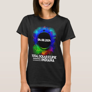 Total Solar Eclipse Indianapolis Indiana April 8 2 T-Shirt