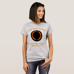 Total Solar Eclipse ( Jackson Hole, Wyoming ) T-Shirt