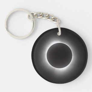 Total Solar Eclipse Key Ring
